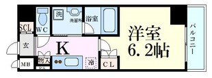 リーガル南船場Ⅲの物件間取画像